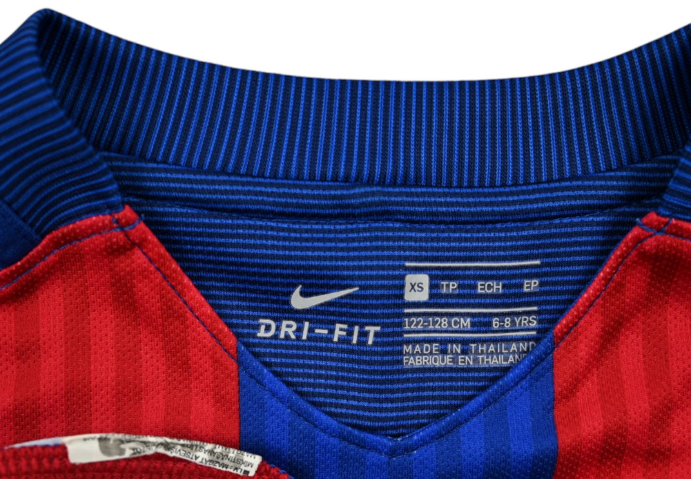 2016-17 BARCELONA *MESSI* SHIRT XS. BOYS 