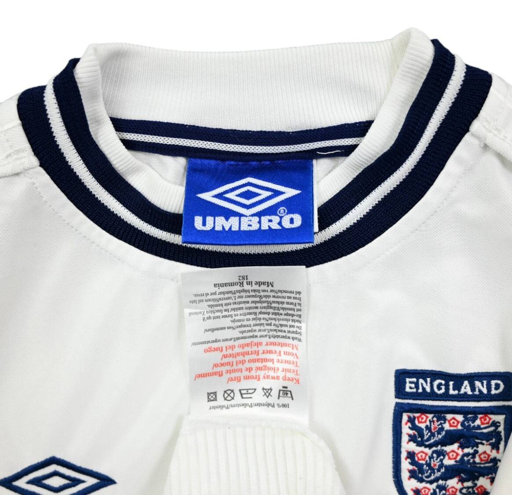 1999-01 ENGLAND KOSZULKA L.BOYS