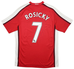 2008-10 ARSENAL *ROSICKY* SHIRT L