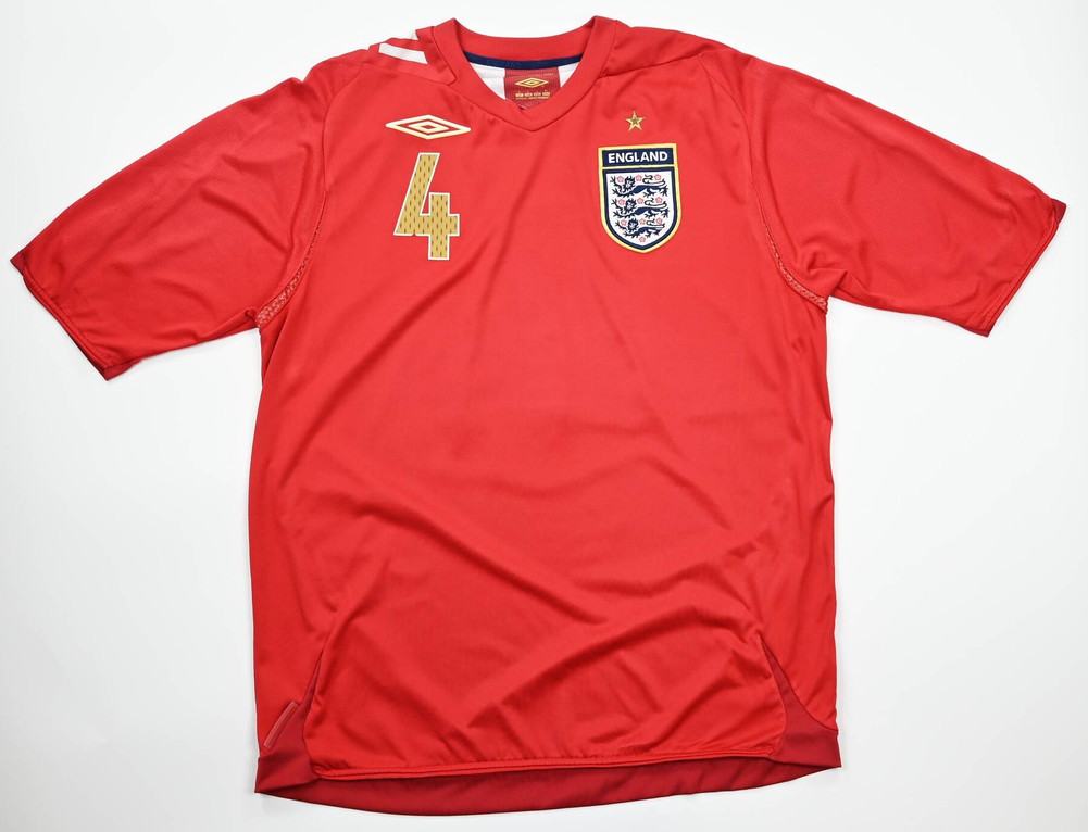 2006-08 ENGLAND *GERRARD* SHIRT L