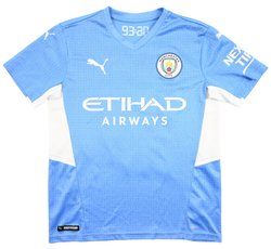 2021-22 MANCHESTER CITY *DE BRUYNE* SHIRT L. BOYS