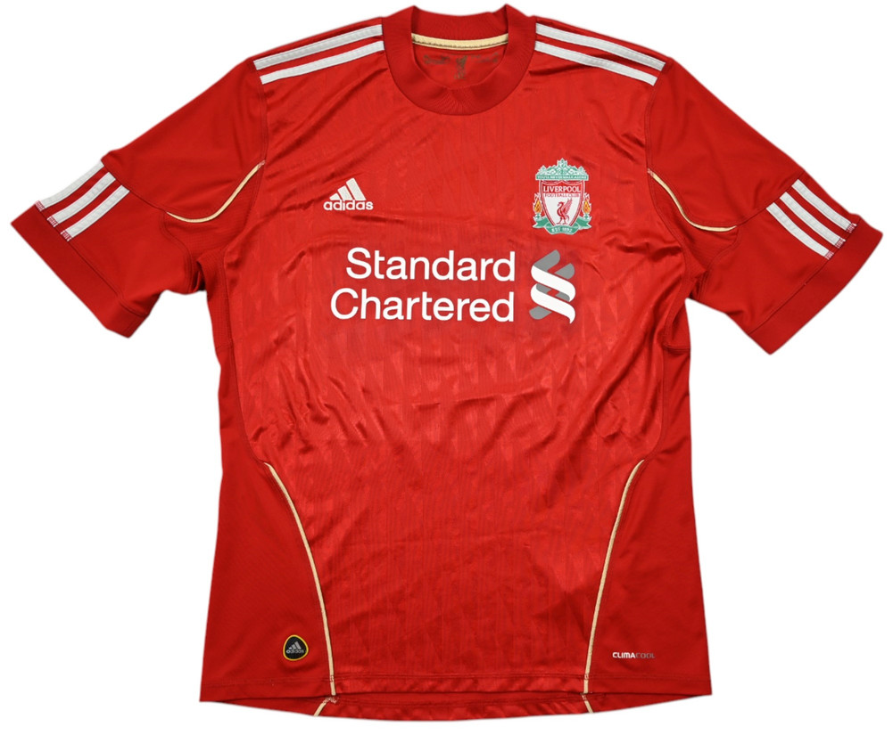 2010-12 LIVERPOOL *GERRARD* SHIRT M
