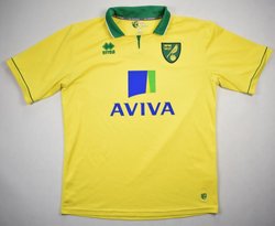 2012-13 NORWICH CITY SHIRT XXL