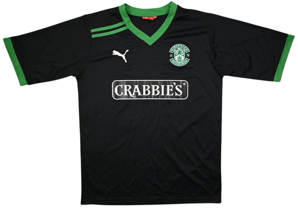 2011-12 HIBERNIAN EDINBURGH *O'DONOVAN* SHIRT L