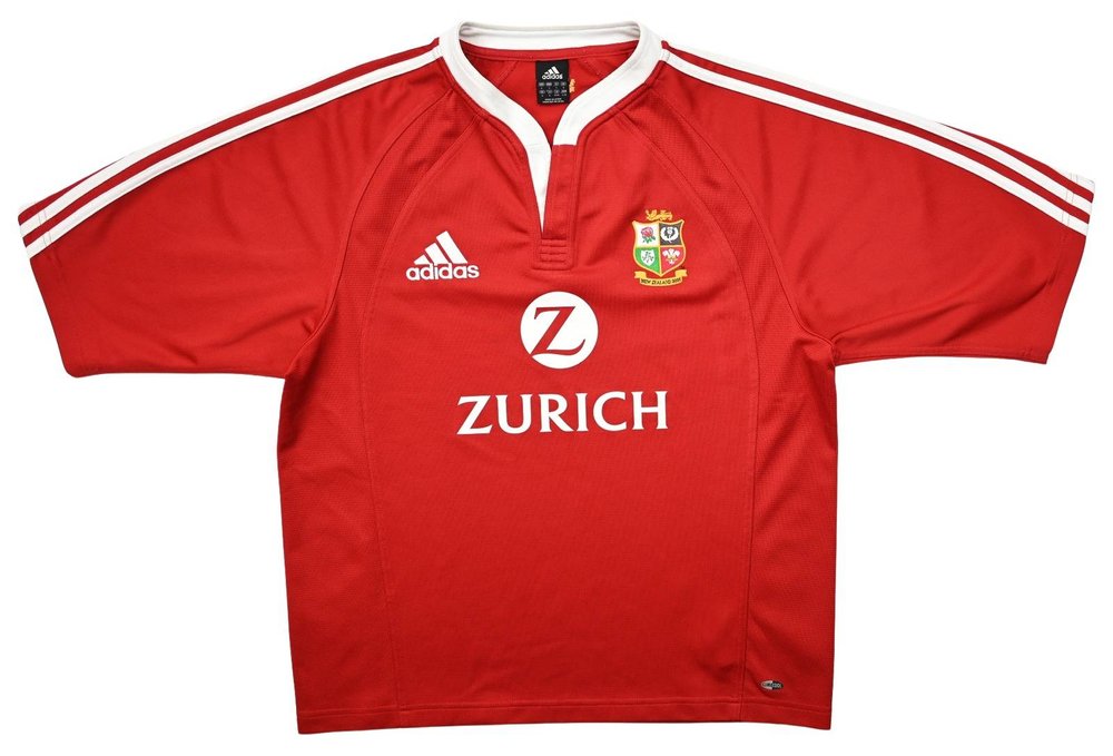 BRITISH AND IRISH LIONS RUGBY SHIRT L