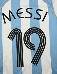2005-07 ARGENTINA *MESSI* SHIRT XL