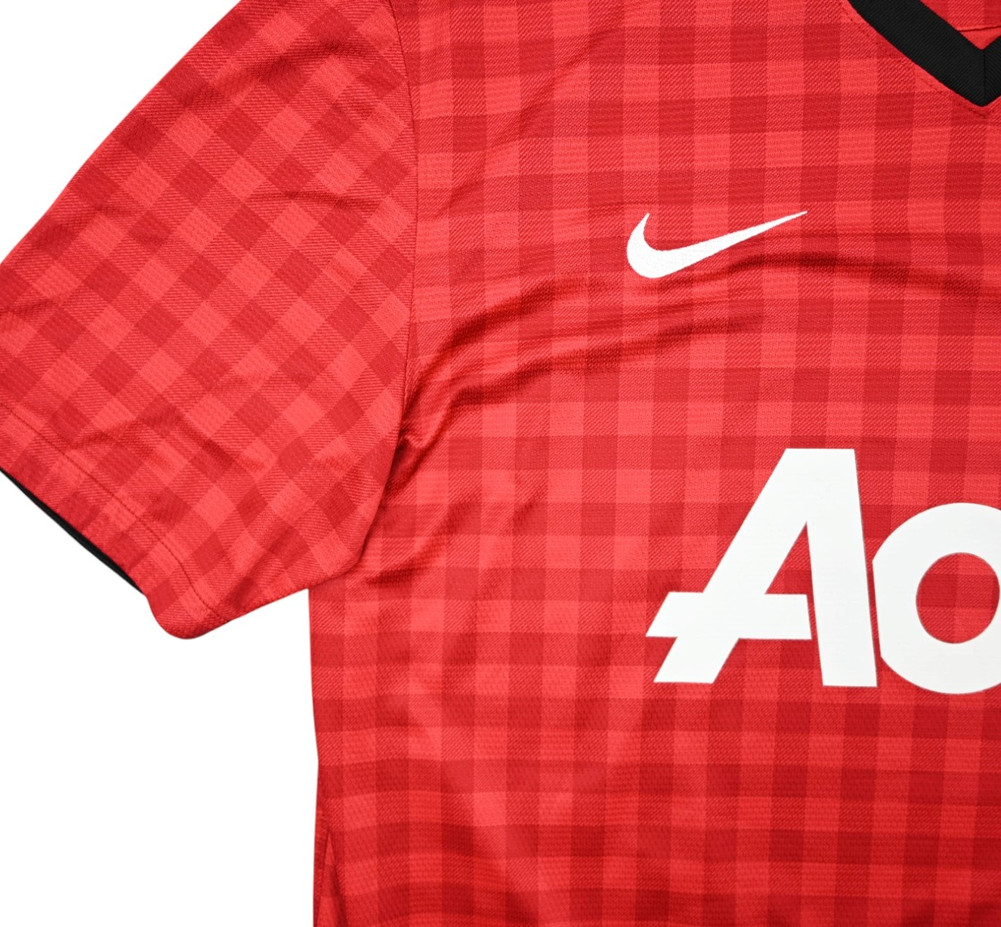 2012-13 MANCHESTER UNITED *JONES* SHIRT L