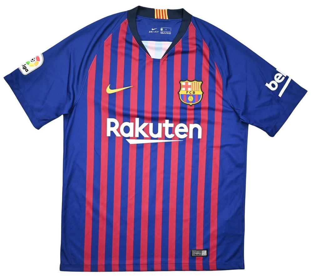 2018-19 FC BARCELONA SHIRT XL. BOYS