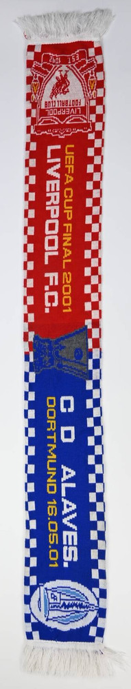 LIVERPOOL F.C. UEFA CUP FINAL 2001 / C D ALAVES. DORTMUND 16.05.01 SCRAF