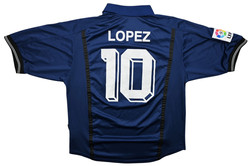 2000-01 VALENCIA *LOPEZ* SHIRT L
