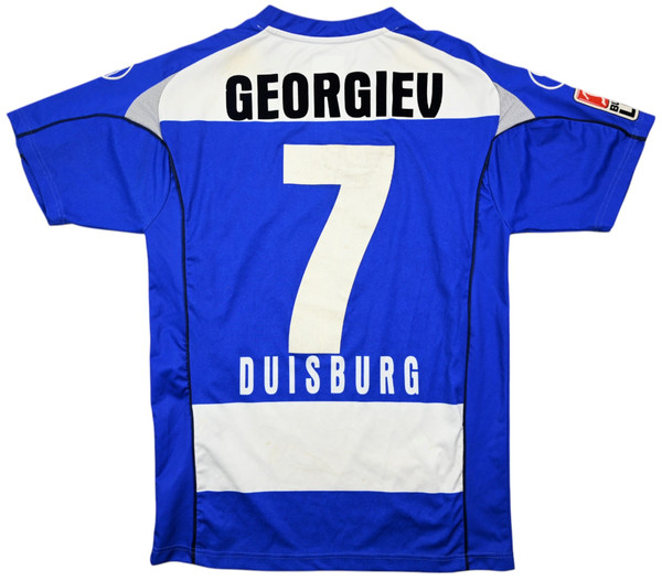 2007-08 DUISBURG *GEORGIEV* KOSZULKA S