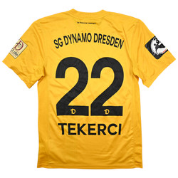 2014-15 DYNAMO DRESDEN *TEKERCI* SHIRT S
