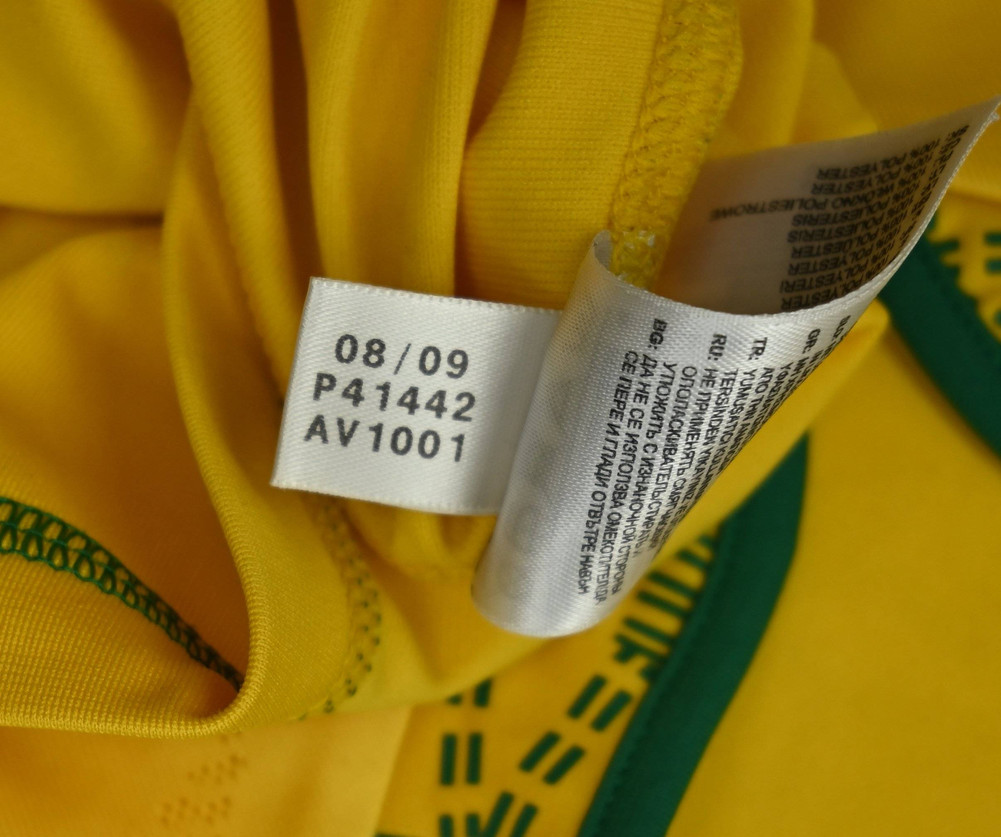 2009-11 SOUTH AFRICA SHIRT XXL