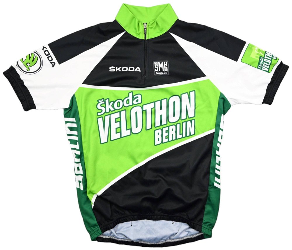 SANTINI SKODA VELOTHON BERLIN CYCLING SHIRT M