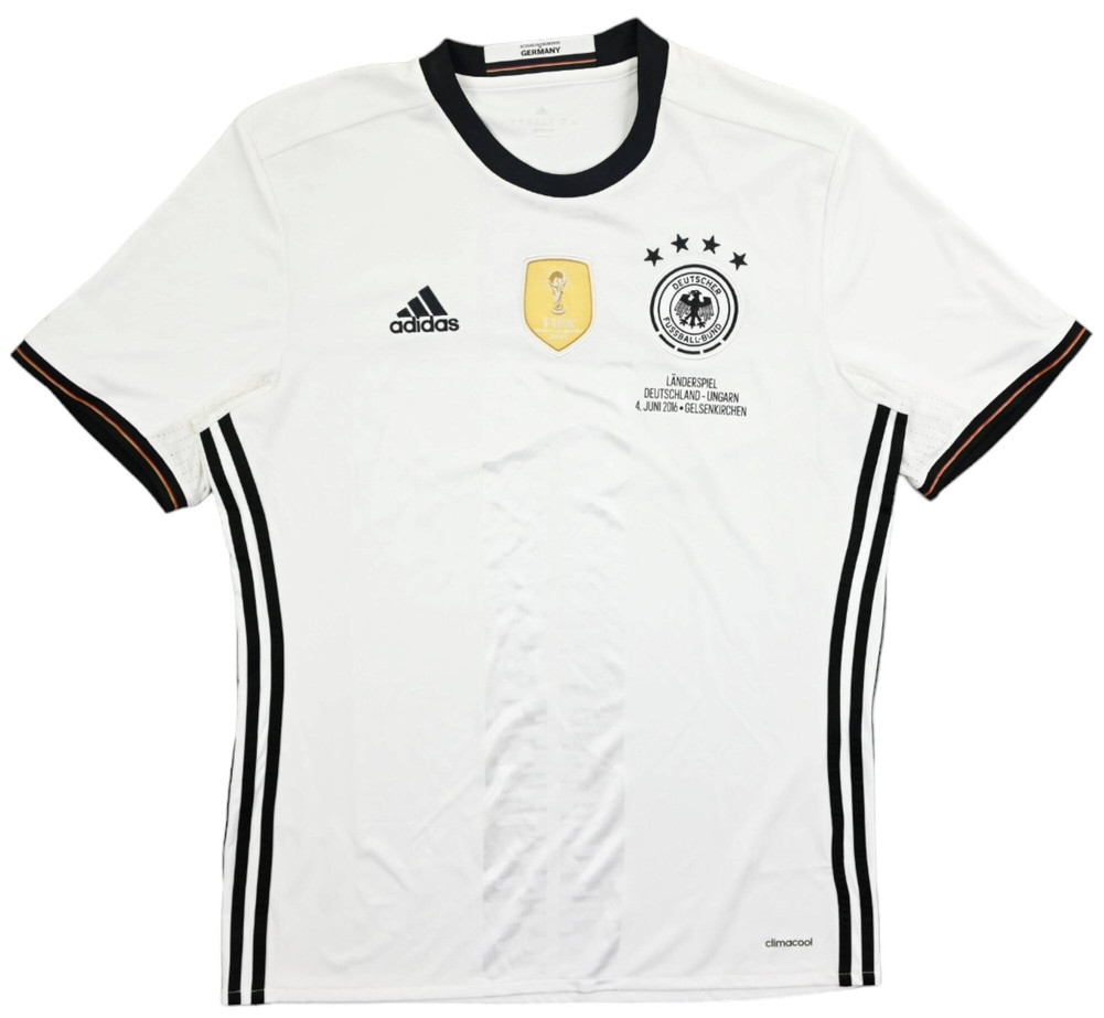 2015-16 GERMANY VS HUNGARY SHIRT L