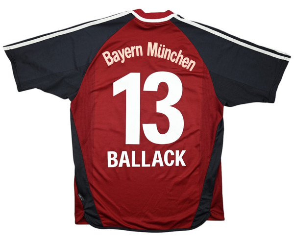 2001-02 BAYERN MUNCHEN *BALLACK* SHIRT M
