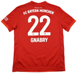 2019-20 BAYERN MUNCHEN *GNABRY* SHIRT M. BOYS 