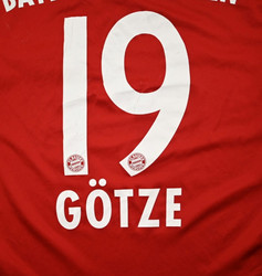 2013-14 BAYERN MUNCHEN *GOTZE* SHIRT M