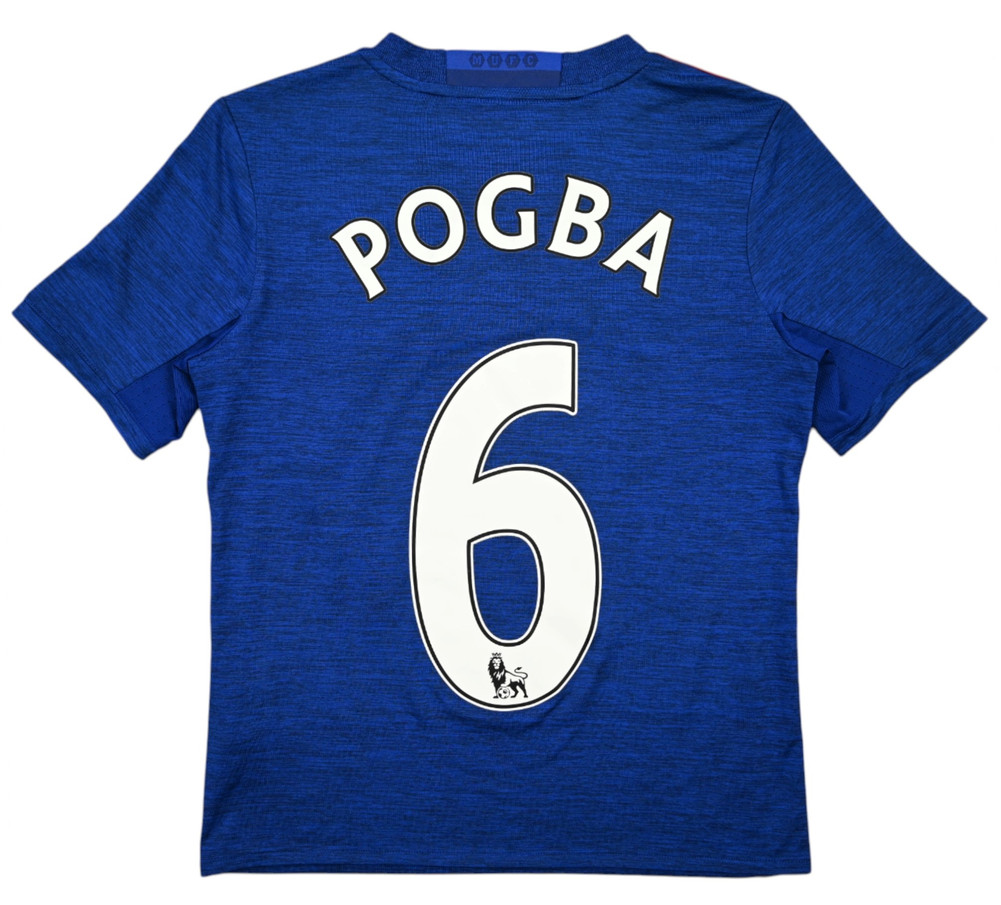 2016-17 MANCHESTER UNITED *POGBA* SHIRT M. BOYS