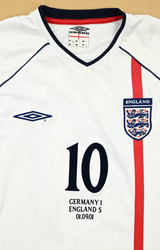 2001-03 ENGLAND *OWEN* VS GERMANY KOSZULKA XXL