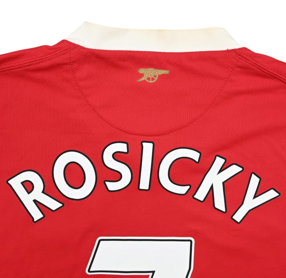 2006-08 ARSENAL *ROSICKY* SHIRT L