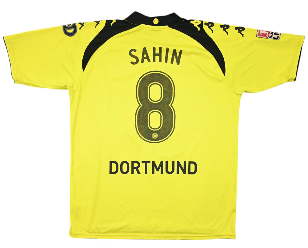 2009-10 BORUSSIA DORTMUND *SAHIN* SHIRT XXL