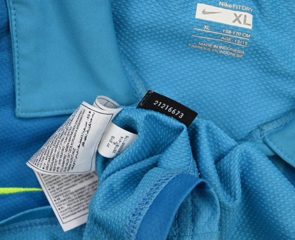 2007-09 FC BARCELONA SHIRT XL. BOYS