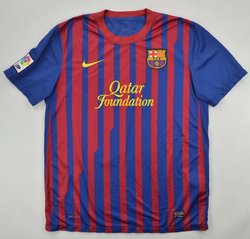 2011-12 FC BARCELONA SHIRT M