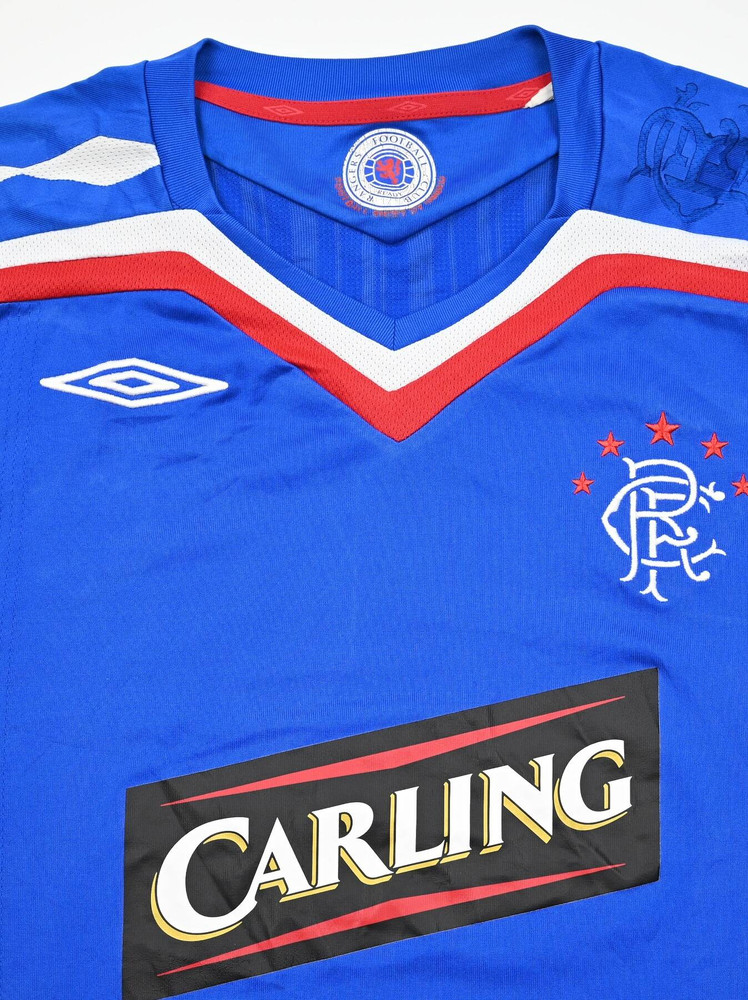 2007-08 GLASGOW RANGERS SHIRT XL
