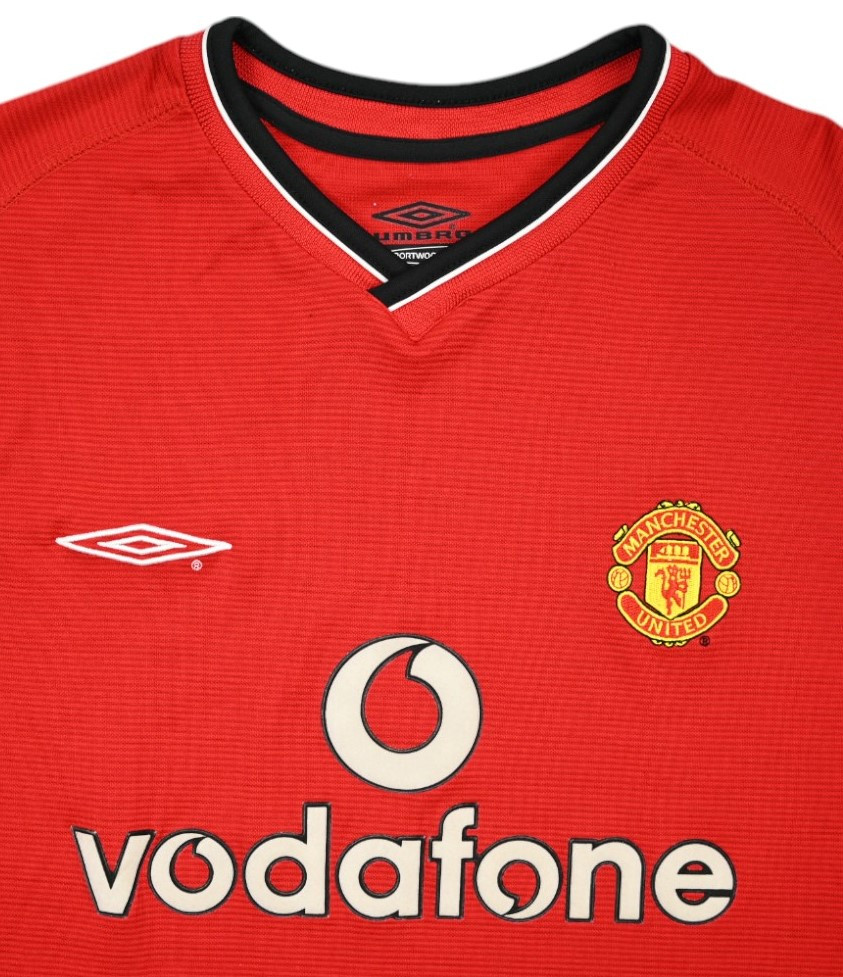 2000-02 MANCHESTER UNITED *BECKHAM* KOSZULKA L