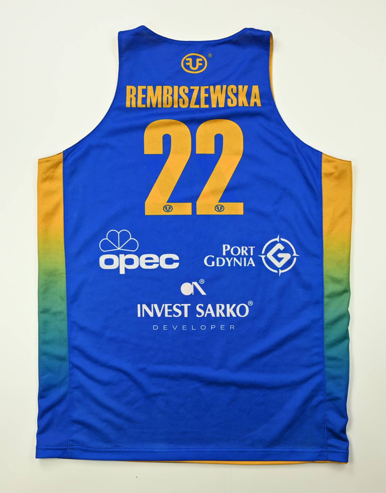 GTK ARKA GDYNIA *REMBISZEWSKA* BASKETBALL KOSZULKA XL