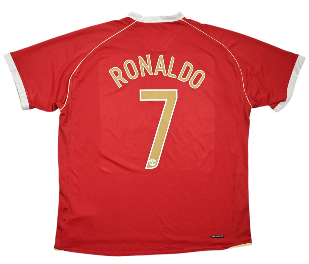 2006-07 MANCHESTER UNITED *RONALDO* SHIRT XXL