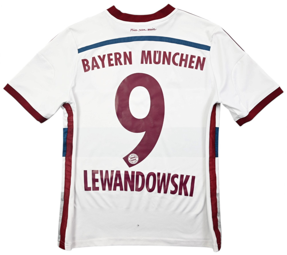 2014-15 BAYERN MUNCHEN *LEWANDOWSKI* SHIRT L. BOYS