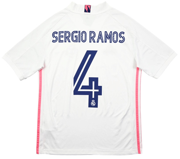 2020-21 REAL MADRID *SERGIO RAMOS* KOSZULKA L. BOYS