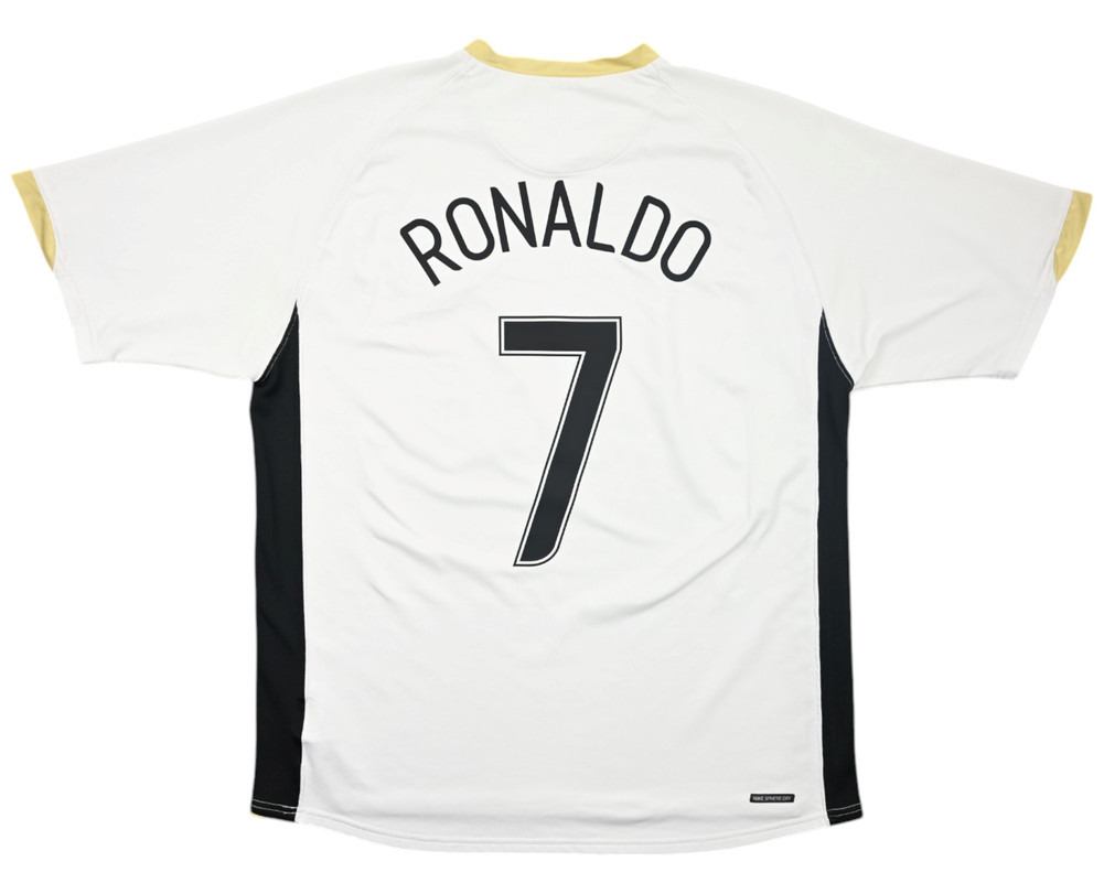 2006-08 MANCHESTER UNITED *RONALDO* SHIRT XL