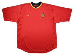 2000-02 BELGIUM SHIRT L