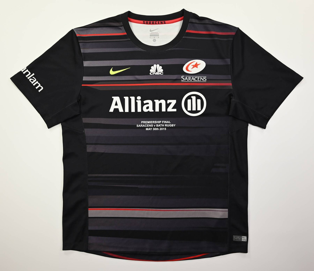 SARACENS RUGBY SHIRT L