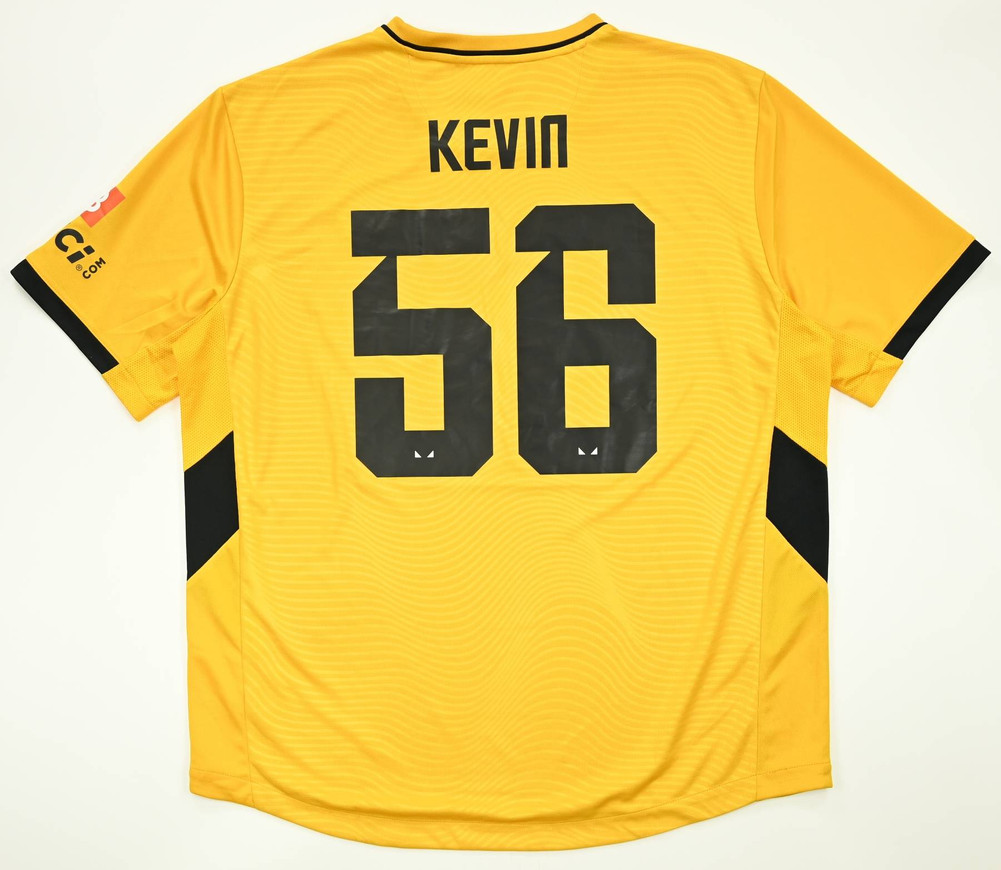 2021-22 WOLVERHAMPTON WANDERERS *KEVIN* SHIRT XXL