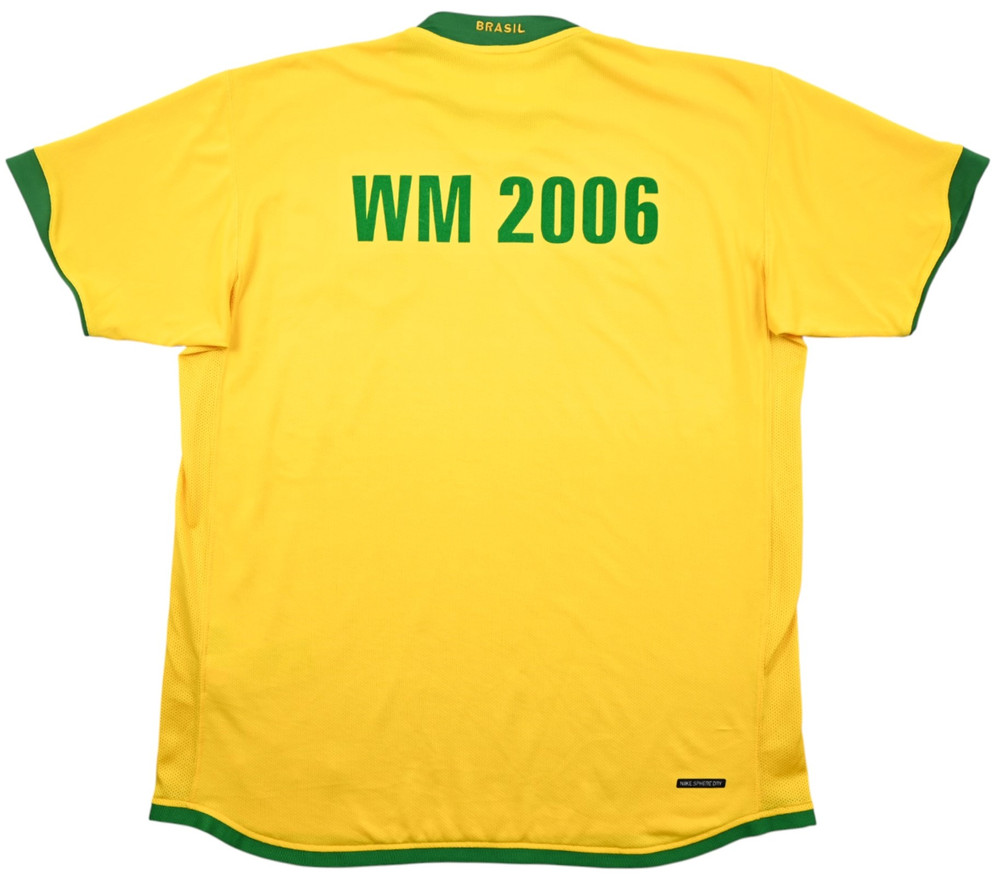 2006-08 BRAZIL SHIRT XL