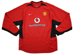 2002-04 MANCHESTER UNITED *RONALDO* LONGSLEEVE SHIRT XL