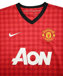 2012-13 MANCHESTER UNITED *SCHOLES* SHIRT M
