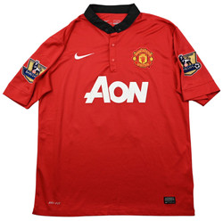 2013-14 MANCHESTER UNITED *NANI* SHIRT XL