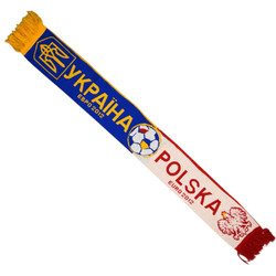 UKRAINE / POLSKA EURO 2012 SCARF