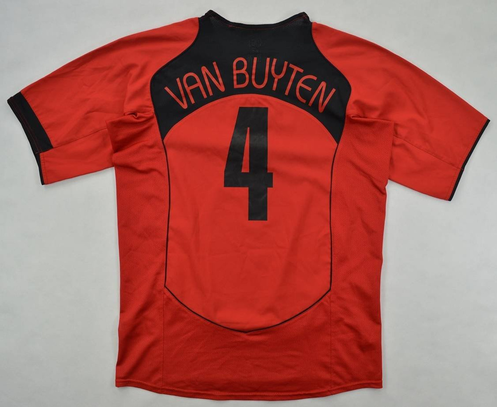 2004-06 BELGIUM *VAN BUYTEN* SHIRT M