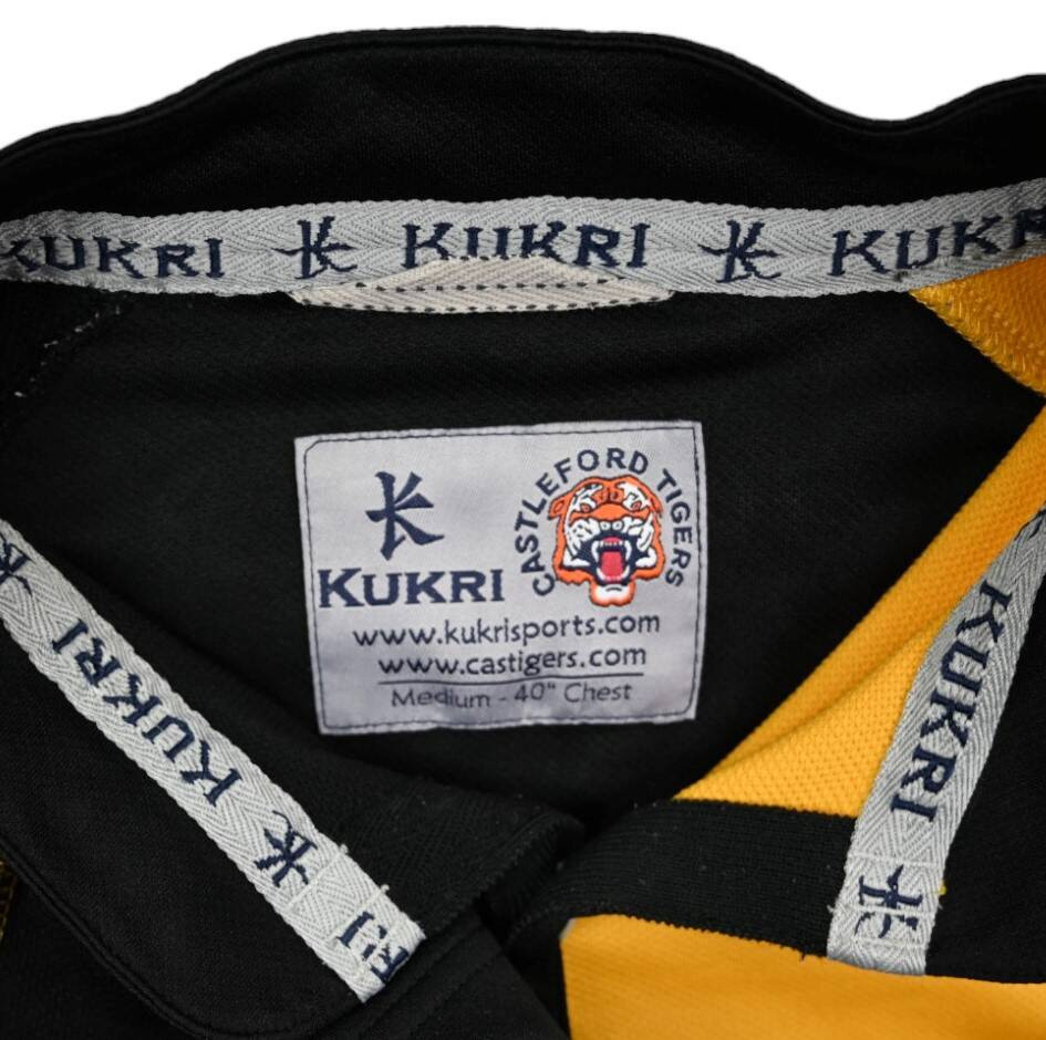 CASTLEFORD TIGERS RUGBY SHIRT L