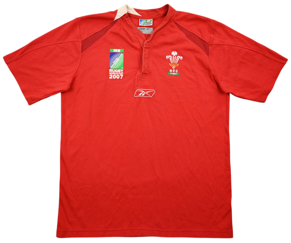 WALES RUGBY UNION RUGBY WORLD CUP 2007 SHIRT XL