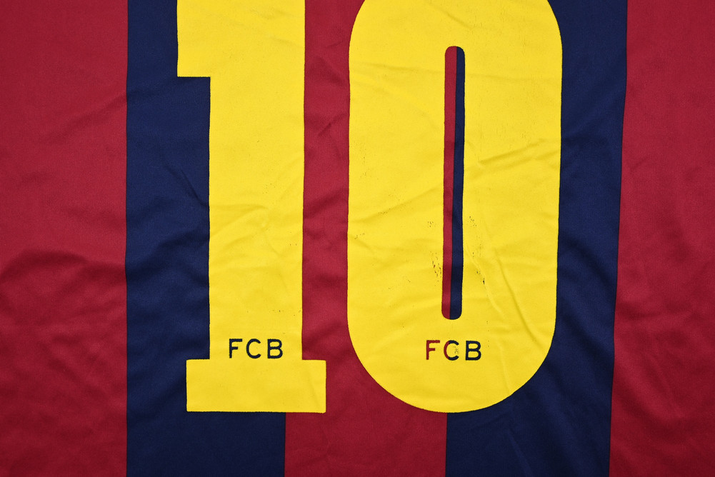 2013-14 BARCELONA *MESSI* SHIRT L
