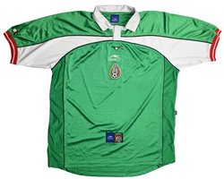 2000-01 MEXICO SHIRT L