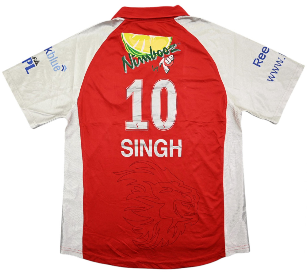 PUNJAB KINGS CRICKET *SINGH* SHIRT S