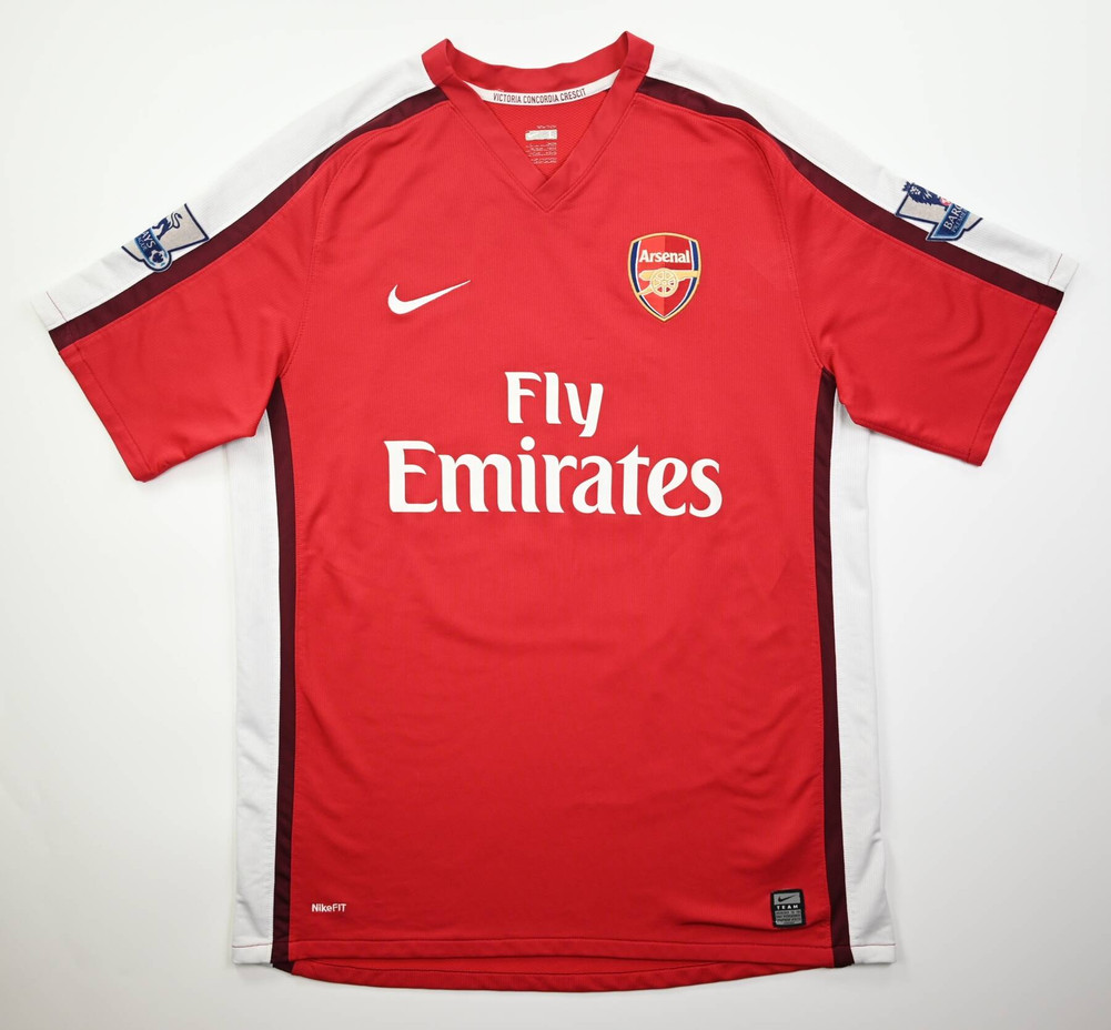 2008-10 ARSENAL LONDON *SILVESTRE* SHIRT L